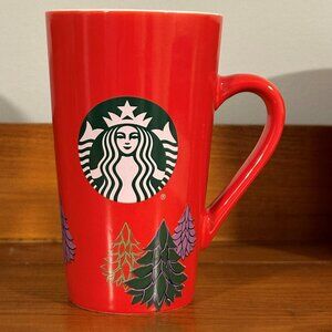 Starbucks Tall Red Christmas Mug 2020